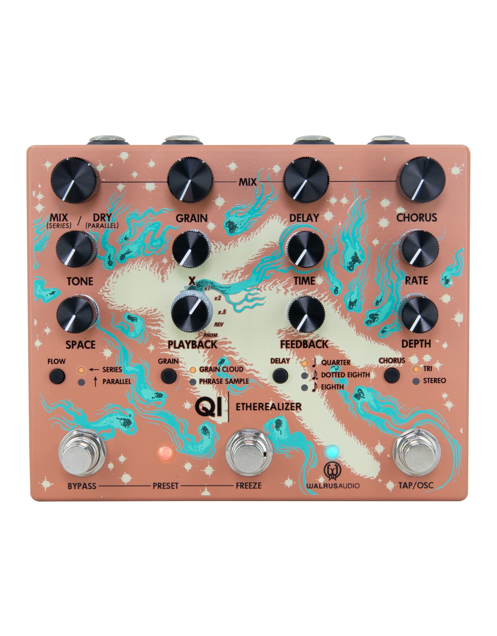 Walrus Audio Walrus Audio Qi Etherealizer, Terracotta