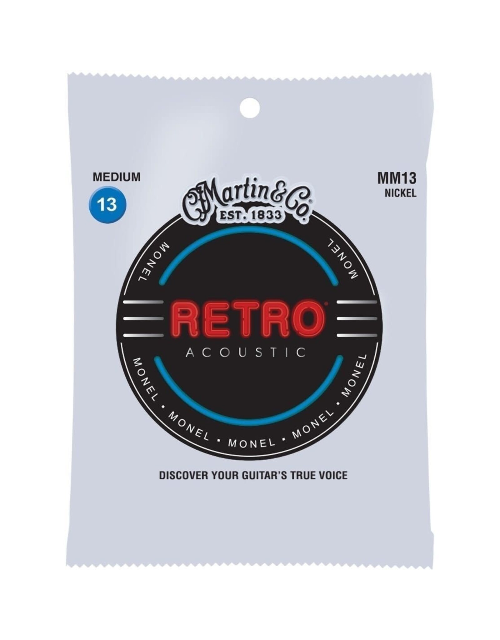 Martin MM13 Retro Medium Acoustic Guitar Strings. 13-56