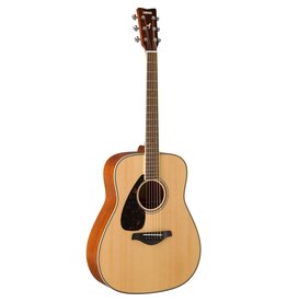 Yamaha Yamaha FG820L Natural Folk Guitar, Sold Top, Left-Handed