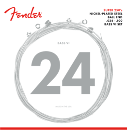 Fender Fender Super 250 Bass VI Strings, Nickel Plated Steel, Ball End