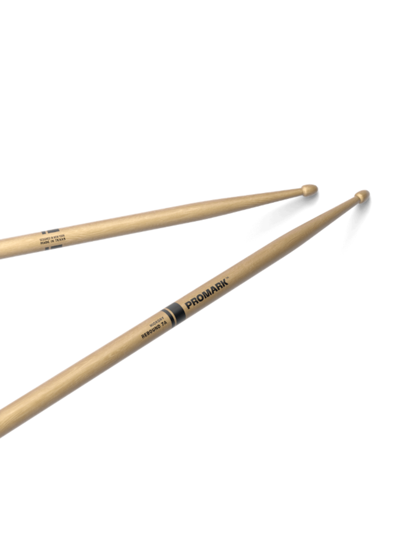 Promark Promark Rebound 7A Hickory Drumstick, Acorn Wood Tip