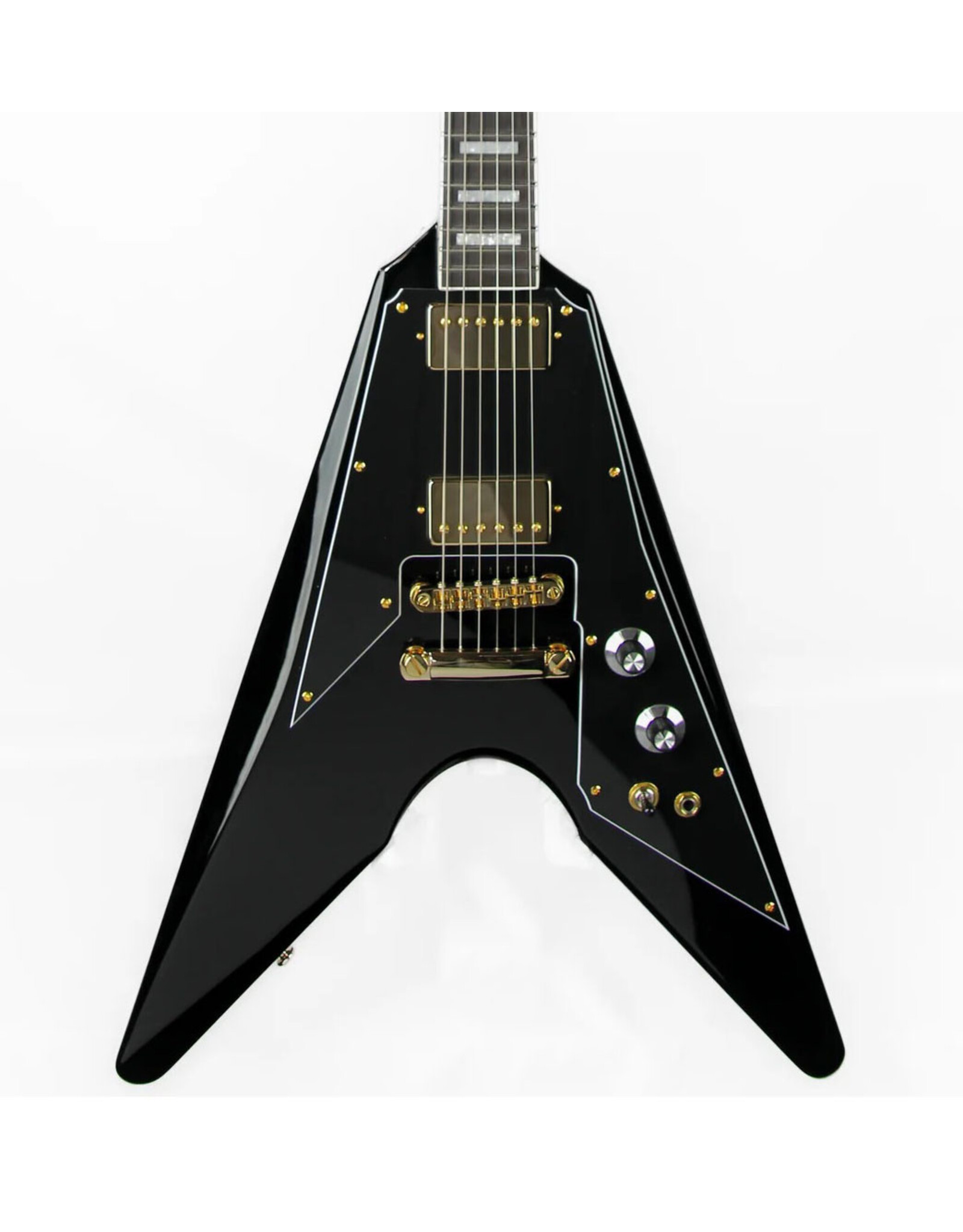 Dunable Dunable Asteroid DE, Gloss Black, Gold Hardware, Pearl Block, w/ Dunable Gig Bag