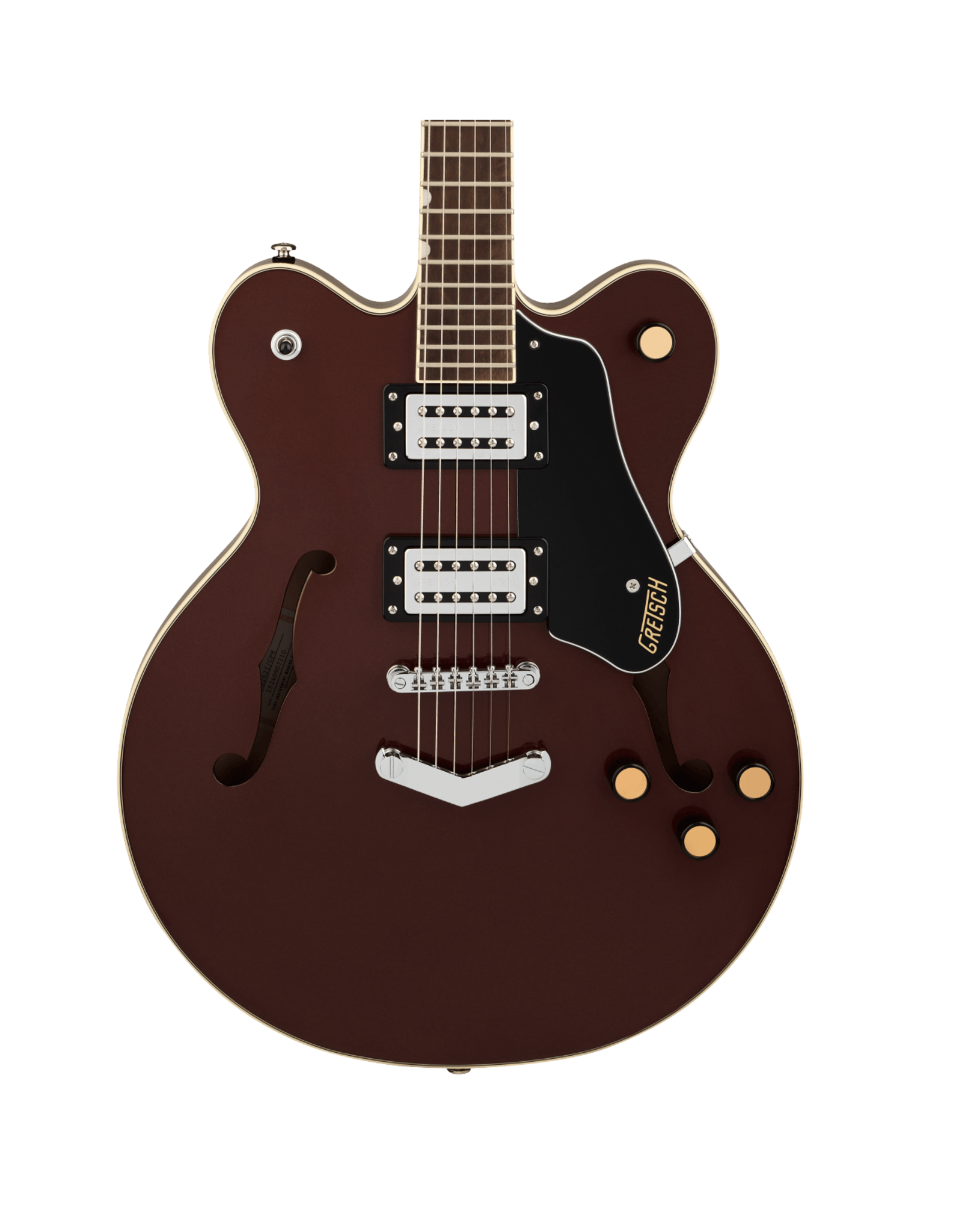 Gretsch Gretsch G2622 Streamliner Center Block Double-Cut with V-Stoptail, Broad’Tron BT-3S Pickups, Copper Metallic