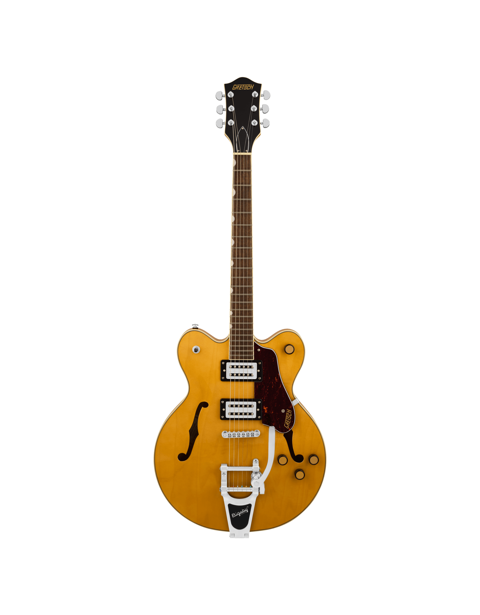 Gretsch Gretsch G2622T Streamliner Center Block Double-Cut with Bigsby, Broad’Tron BT-3S Pickups, Village Amber