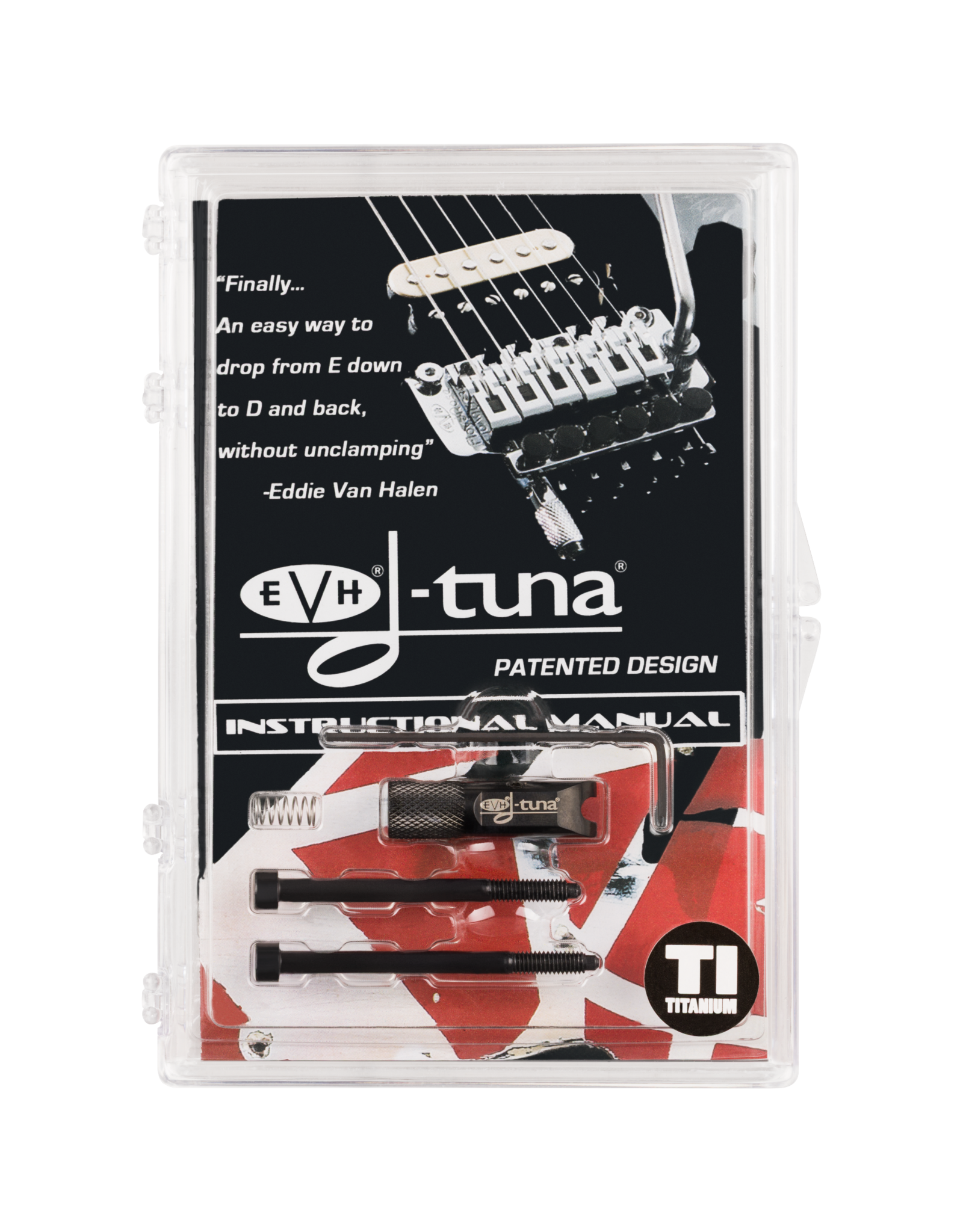 EVH D-Tuna Titanium, Black