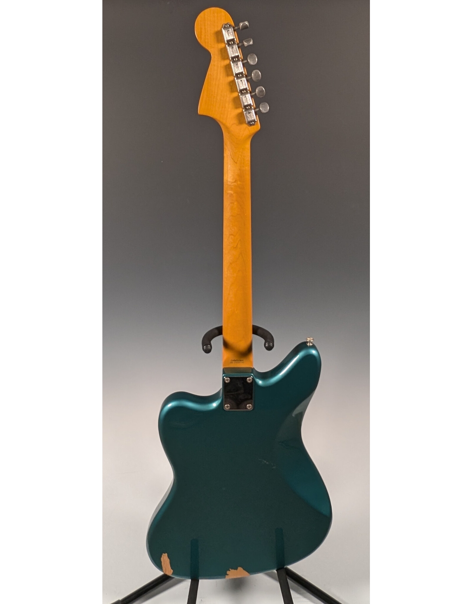 Fender 99-02 Fender CIJ Jaguar JG-66, Ocean Turquoise Metallic w/ Gig Bag, Used