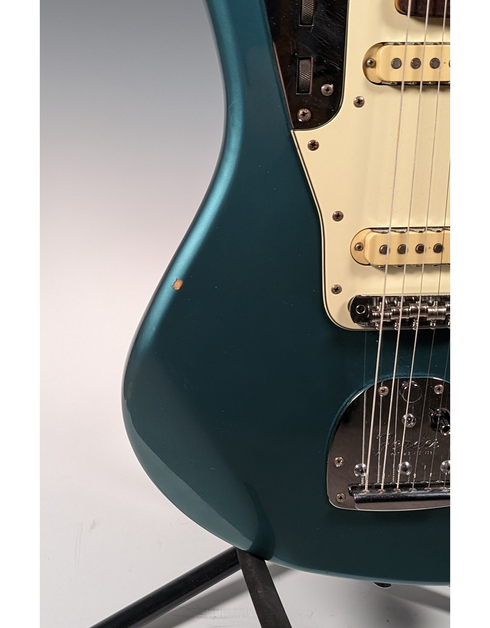 Fender 99-02 Fender CIJ Jaguar JG-66, Ocean Turquoise Metallic w/ Gig Bag, Used