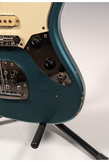 Fender 99-02 Fender CIJ Jaguar JG-66, Ocean Turquoise Metallic w/ Gig Bag, Used