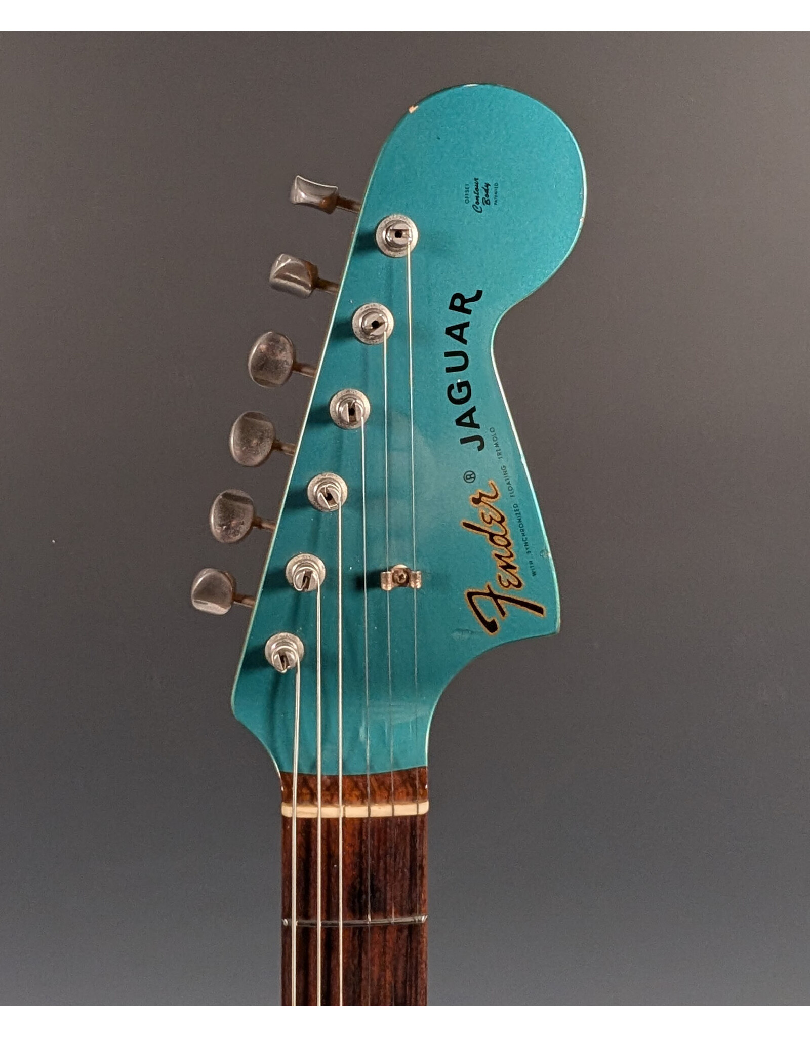 Fender 99-02 Fender CIJ Jaguar JG-66, Ocean Turquoise Metallic w/ Gig Bag, Used