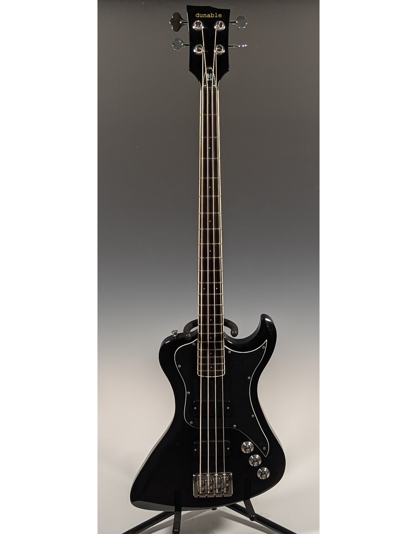 Dunable Dunable R2 DE Bass, Black w/ Gator Icon Gig Bag, Used