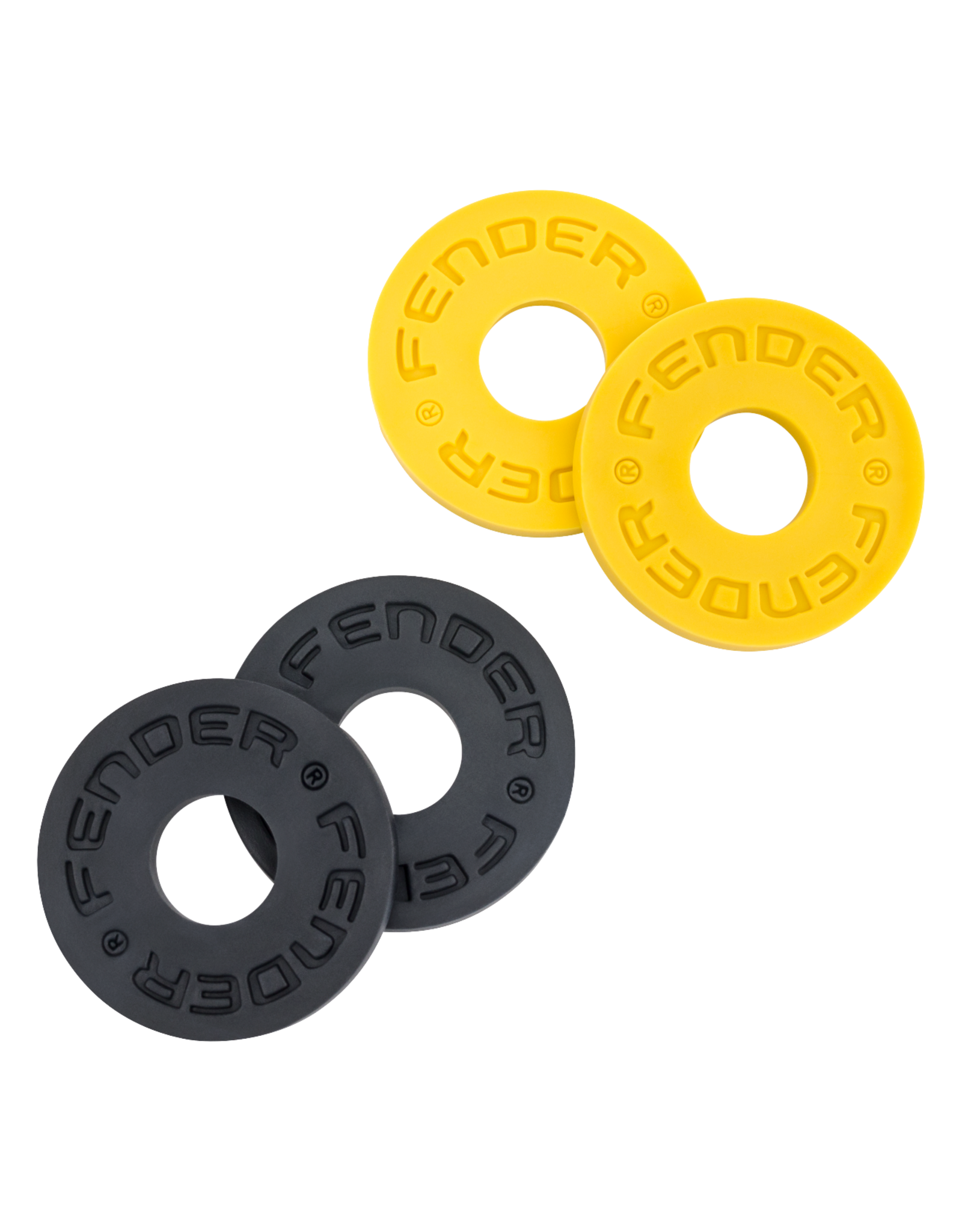 Fender Fender Strap Blocks Third Man Records, 2 x Black and 2 x Yellow