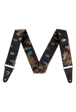 Fender Fender Satin Dragon Strap, Black