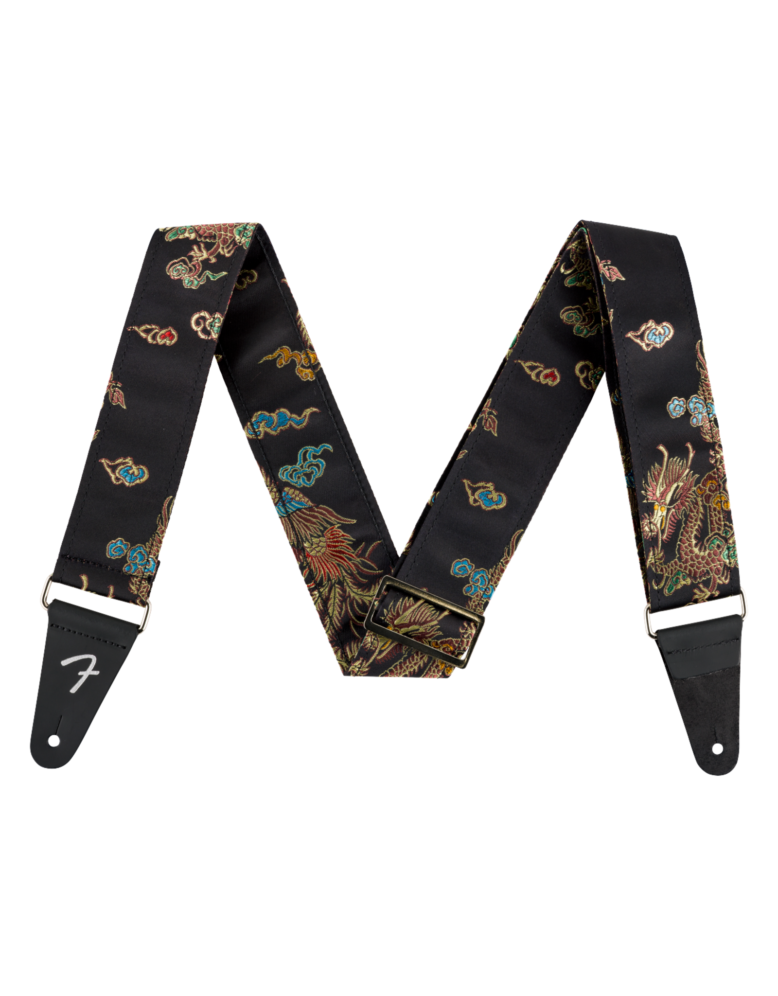 Fender Fender Satin Dragon Strap, Black