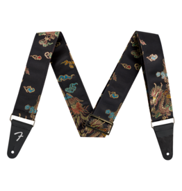 Fender Fender Satin Dragon Strap, Black