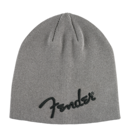 Fender Fender Logo Beanie, Charcoal Heather Gray, One Size