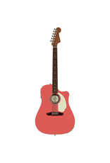 Fender Fender California Standard Redondo CE, Spruce Top, Ivory Pickguard, Fiesta Red