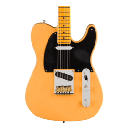 Fender Fender American Ultra Luxe Vintage '50s Telecaster, Maple Fingerboard, Butterscotch Blonde w/ Deluxe Hardshell Case
