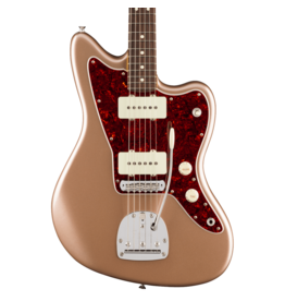 Fender Fender American Professional Classic Jazzmaster, Faded Firemist Gold, Rosewood Fingerboard,  w/ Deluxe Gig Bag