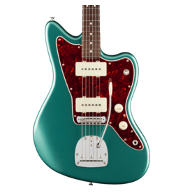 Fender Fender American Professional Classic Jazzmaster, Faded Sherwood Green Metallic, Rosewood Fingerboard,  w/ Deluxe Gig Bag