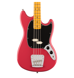 Fender Fender American Professional Classic Mustang Bass, Faded Dakota Red, Maple Fingerboard, w/ Deluxe Gig Bag Fender Fender American Professional Classic Mustang Bass, Faded Dakota Red, Maple Fingerboard, w/ Deluxe Gig Bag