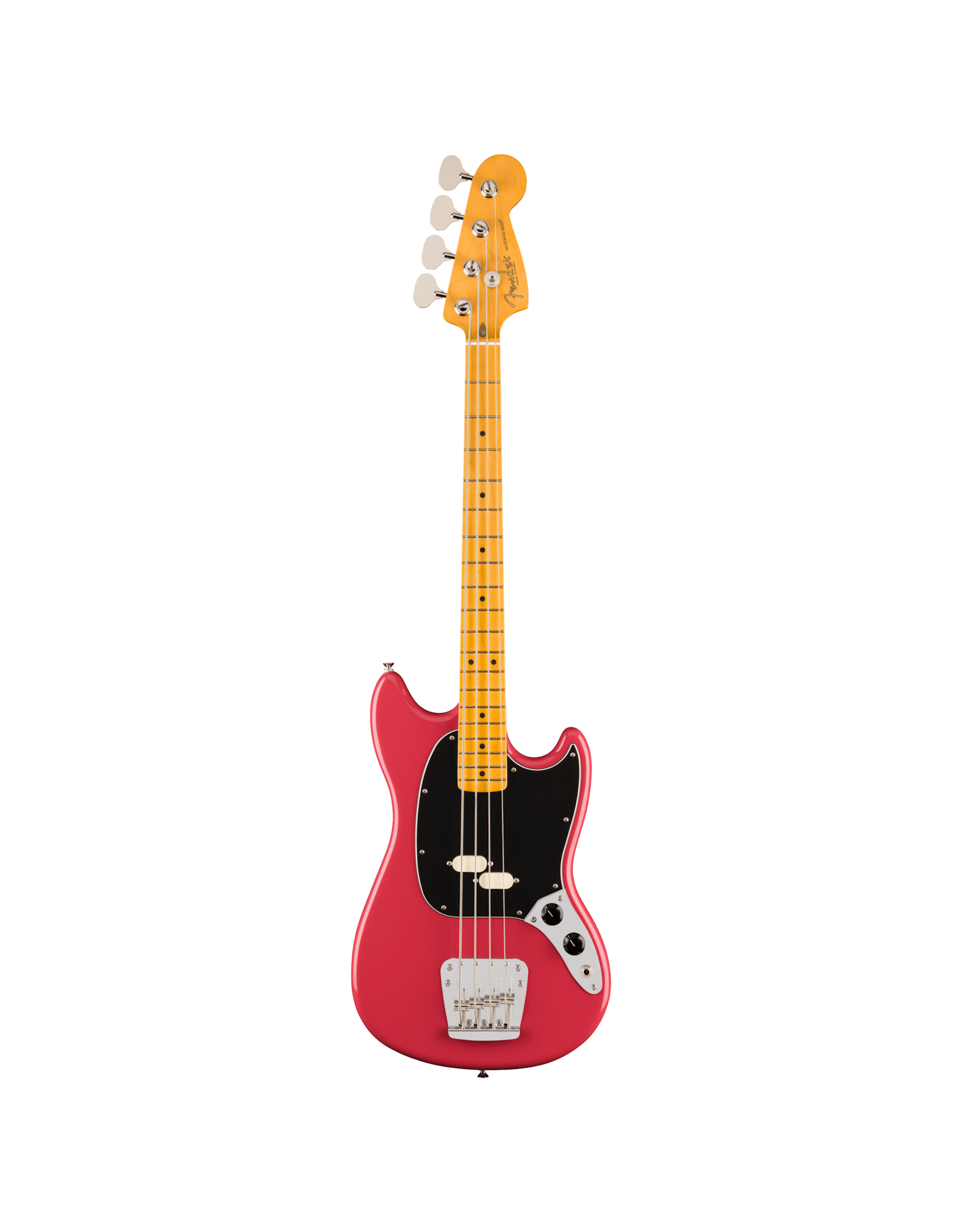 Fender Fender American Professional Classic Mustang Bass, Faded Dakota Red, Maple Fingerboard, w/ Deluxe Gig Bag