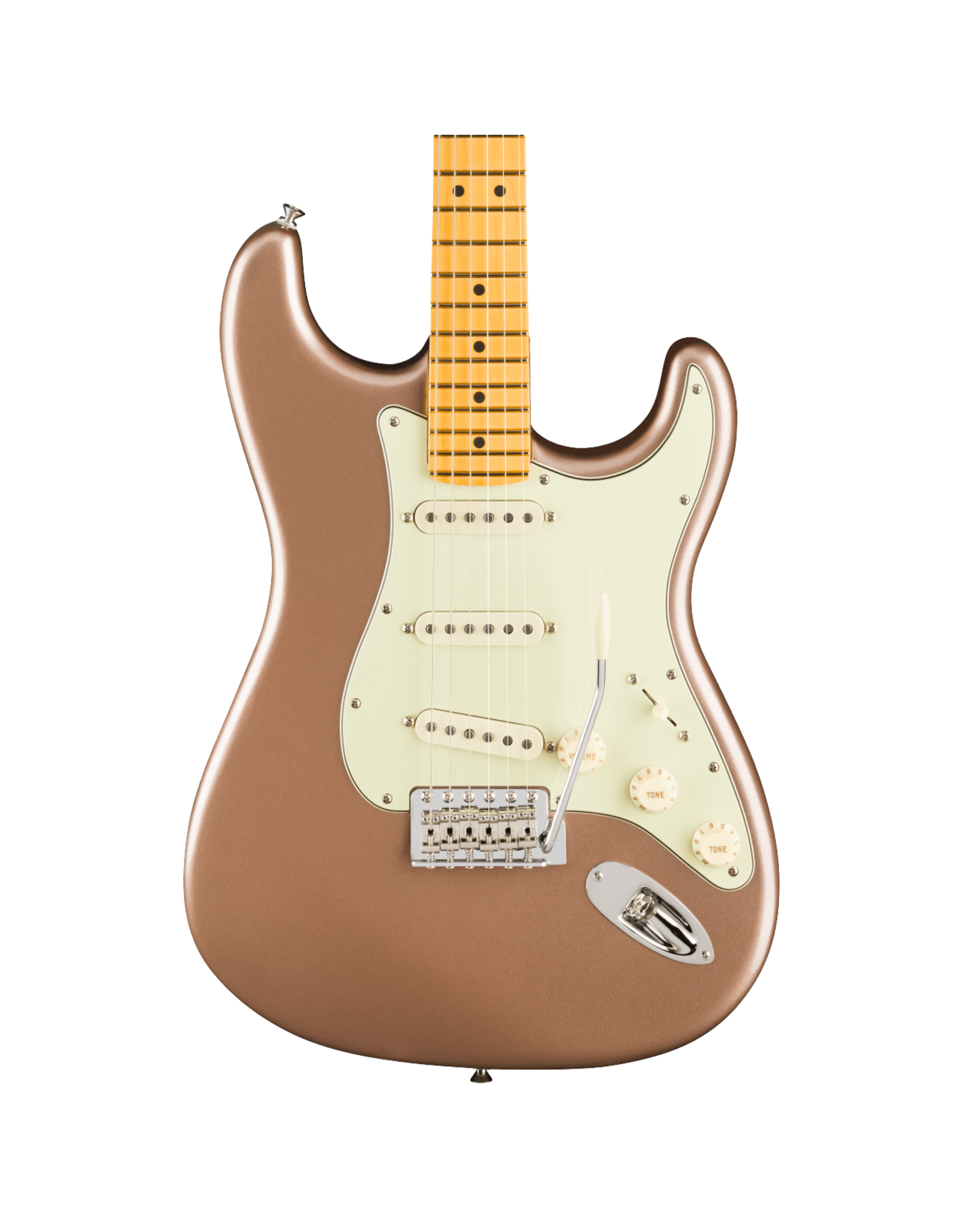 Fender Fender American Professional Classic Stratocaster, Faded Firemist Gold, Maple Fingerboard w/ Deluxe Gig Bag