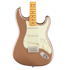 Fender Fender American Professional Classic Stratocaster, Faded Firemist Gold, Maple Fingerboard w/ Deluxe Gig Bag