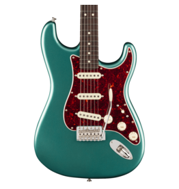 Fender Fender American Professional Classic Stratocaster, Faded Sherwood Green Metallic, Rosewood Fingerboard w/ Deluxe Gig Bag