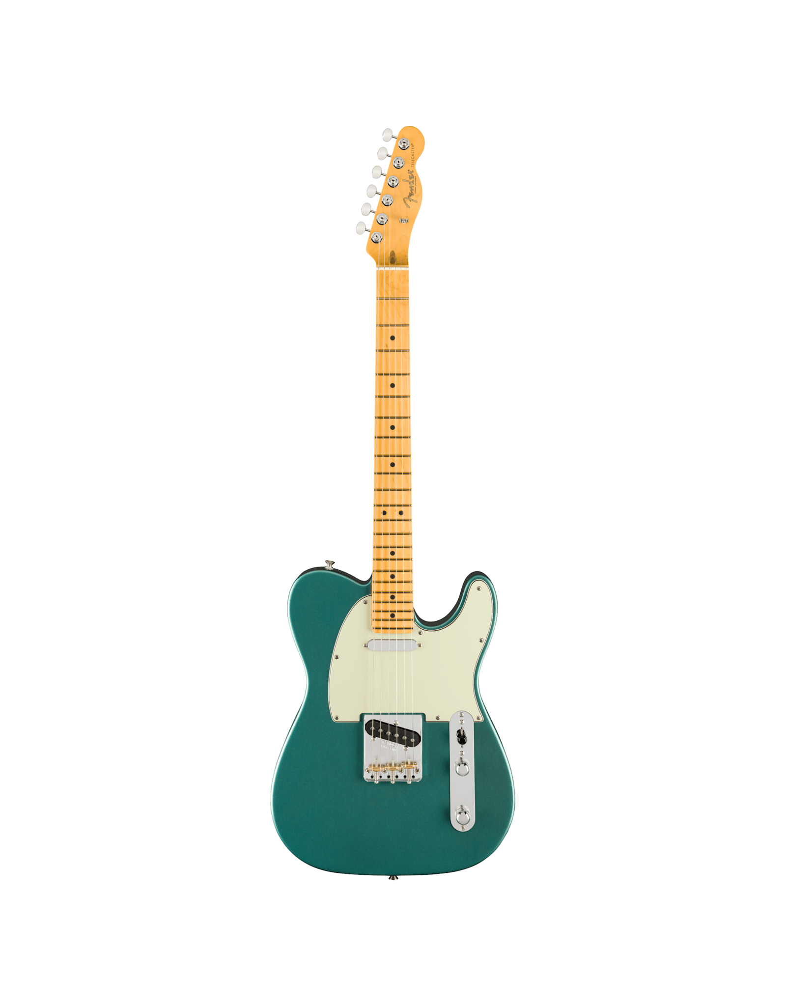 Fender Fender American Professional Classic Telecaster, Faded Sherwood Green Metallic, Maple Fingerboard  w/ Deluxe Gig Bag