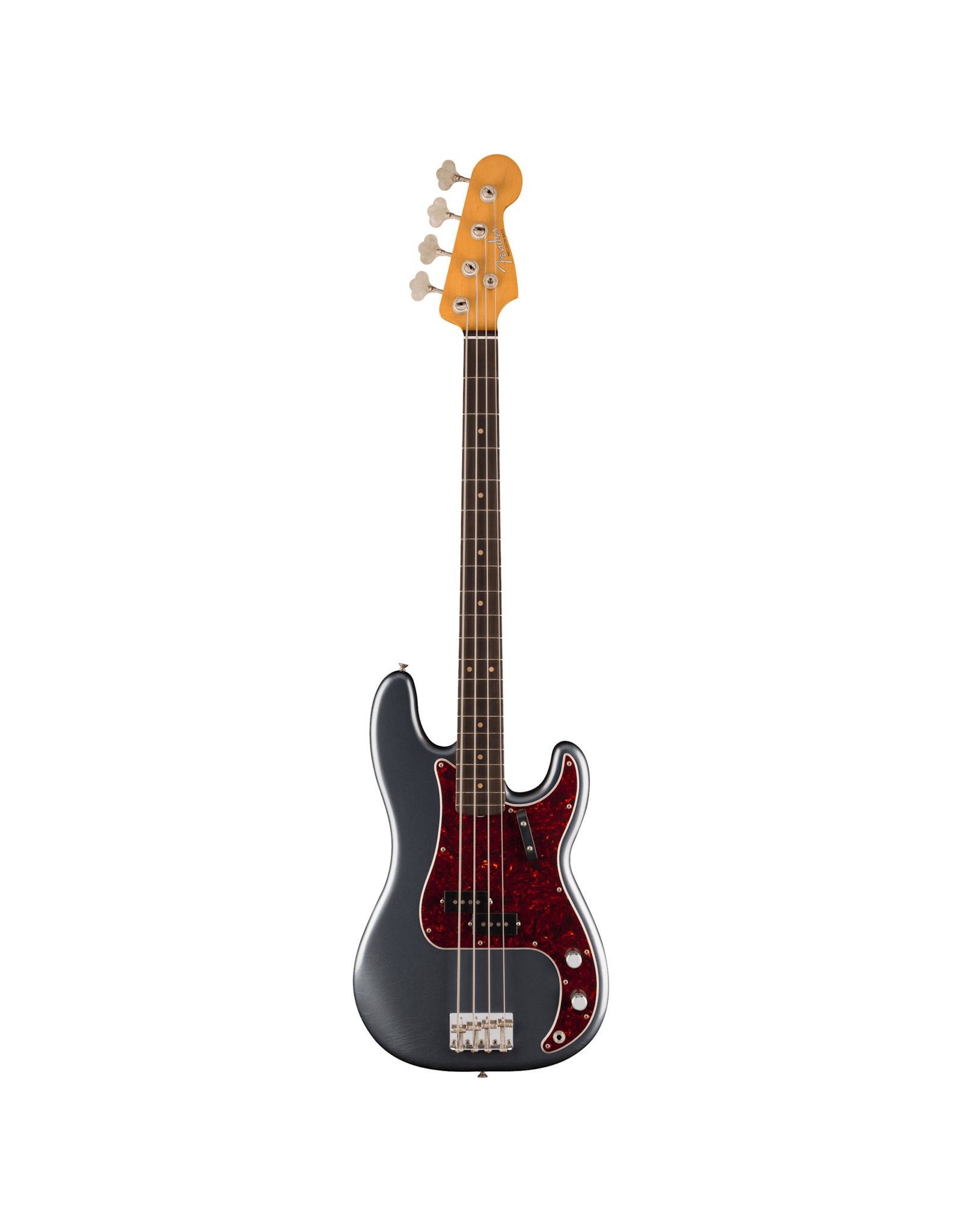 Fender Fender  Vintera II Road Worn '60s Precision Bass, Rosewood Fingerboard, Charcoal Frost Metallic w/ HSC