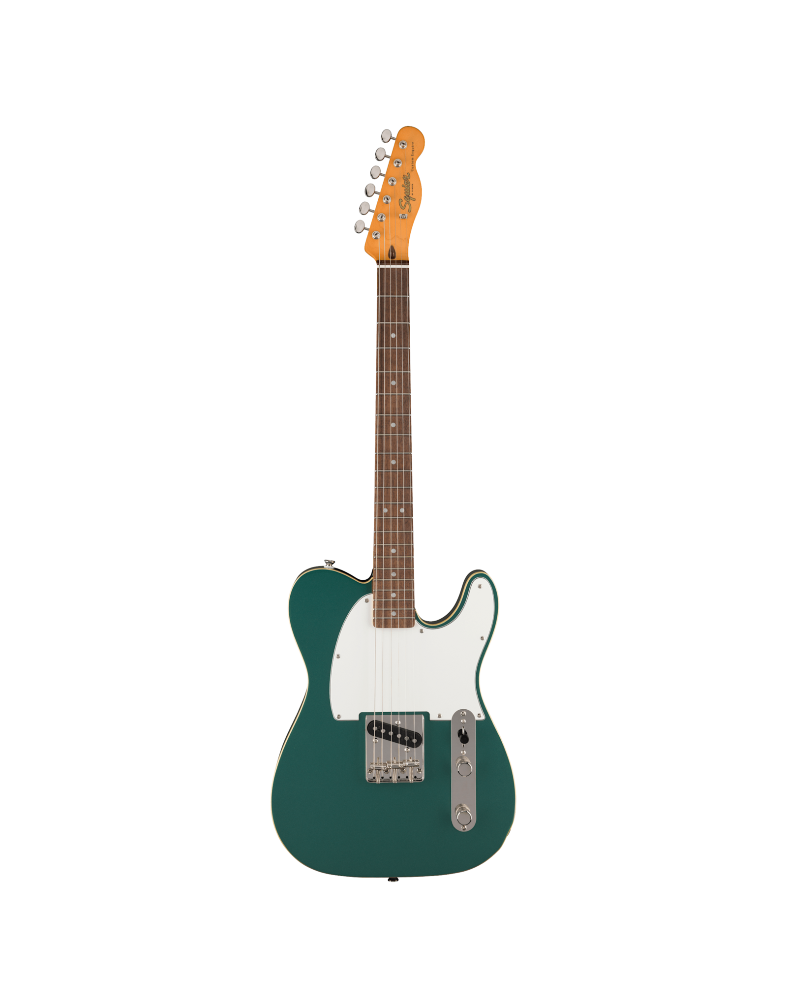 Squier Squier Classic Vibe Custom Esquire, Laurel Fingerboard, Parchment Pickguard, Sherwood Green