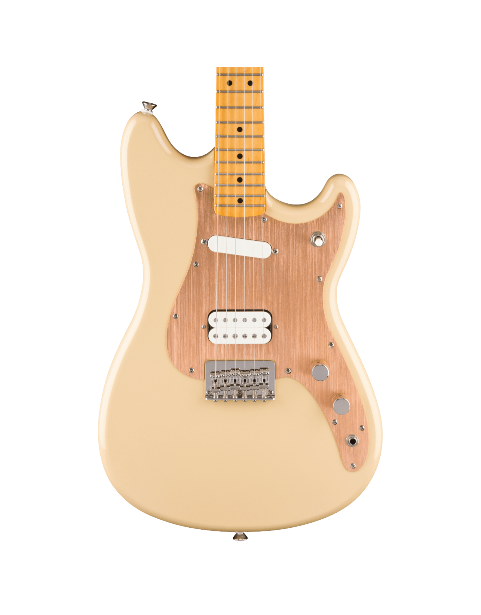 Squier Squier Classic Vibe Duo-Sonic HS, Maple Fingerboard, Gold Anodized Pickguard, Desert Sand