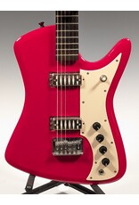 Airline Bighorn Electric Guitar, Red, Used