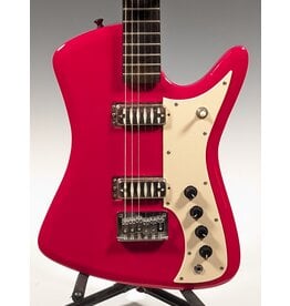 Airline Bighorn Electric Guitar, Red, Used