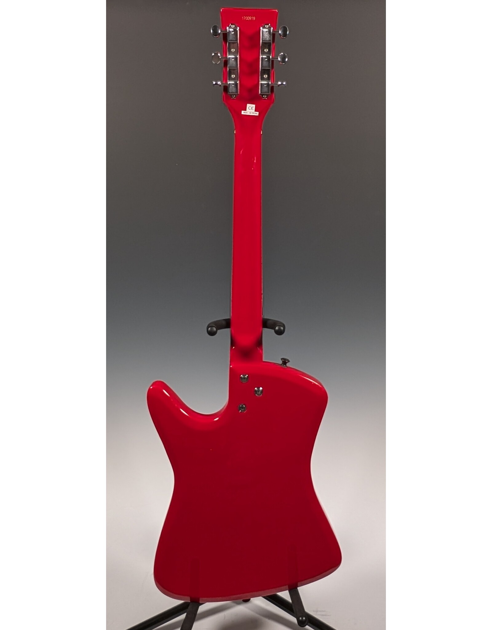 Airline Bighorn Electric Guitar, Red, Used