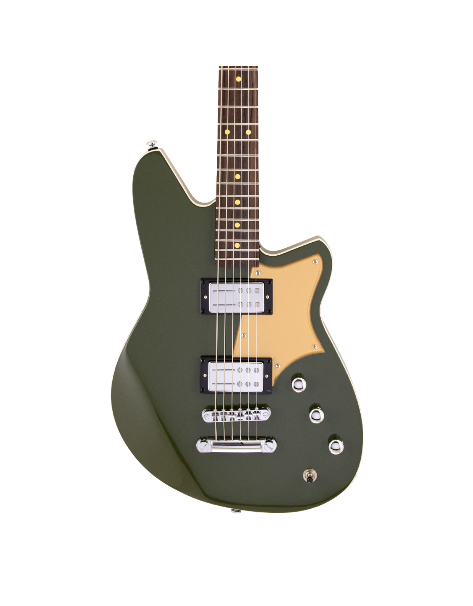 Reverend Reverend Descent RA, Rosewood Fingerboard, Army Green