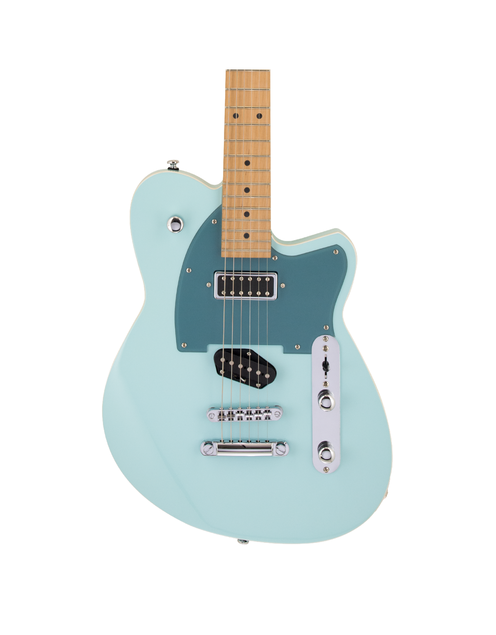 Reverend Reverend Buckshot Electric Guitar, Roasted Maple Fingerboard, Chronic Blue