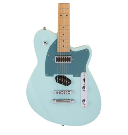 Reverend Reverend Buckshot Electric Guitar, Roasted Maple Fingerboard, Chronic Blue