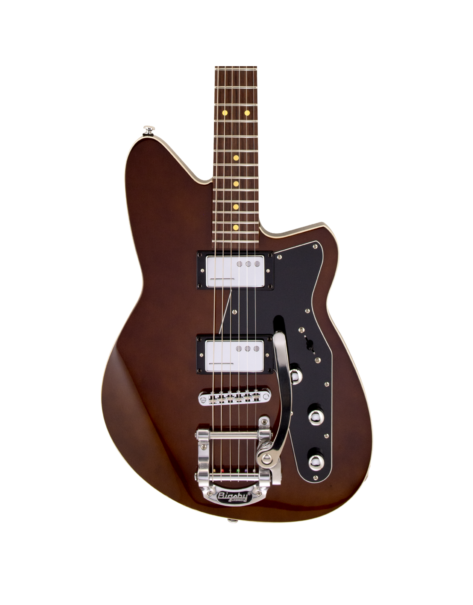 Reverend Reverend Jetstream HC, Rosewood Fingerboard, Dark Violin Brown