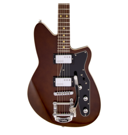Reverend Reverend Jetstream HCB, Rosewood Fingerboard, Dark Violin Brown