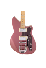 Reverend Reverend Jetstream HC,  Roasted Maple Fingerboard, Mulberry Mist