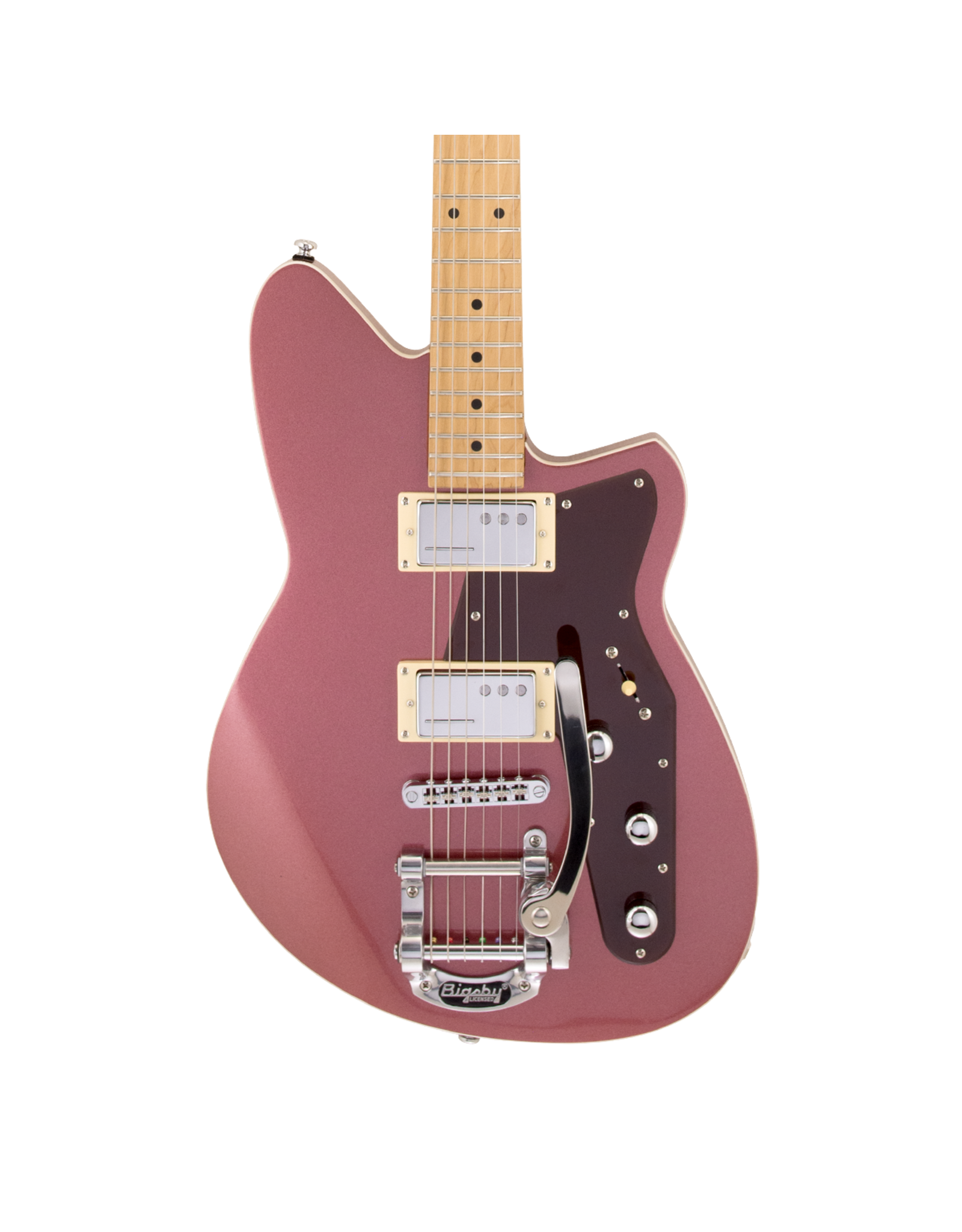 Reverend Reverend Jetstream HC,  Roasted Maple Fingerboard, Mulberry Mist