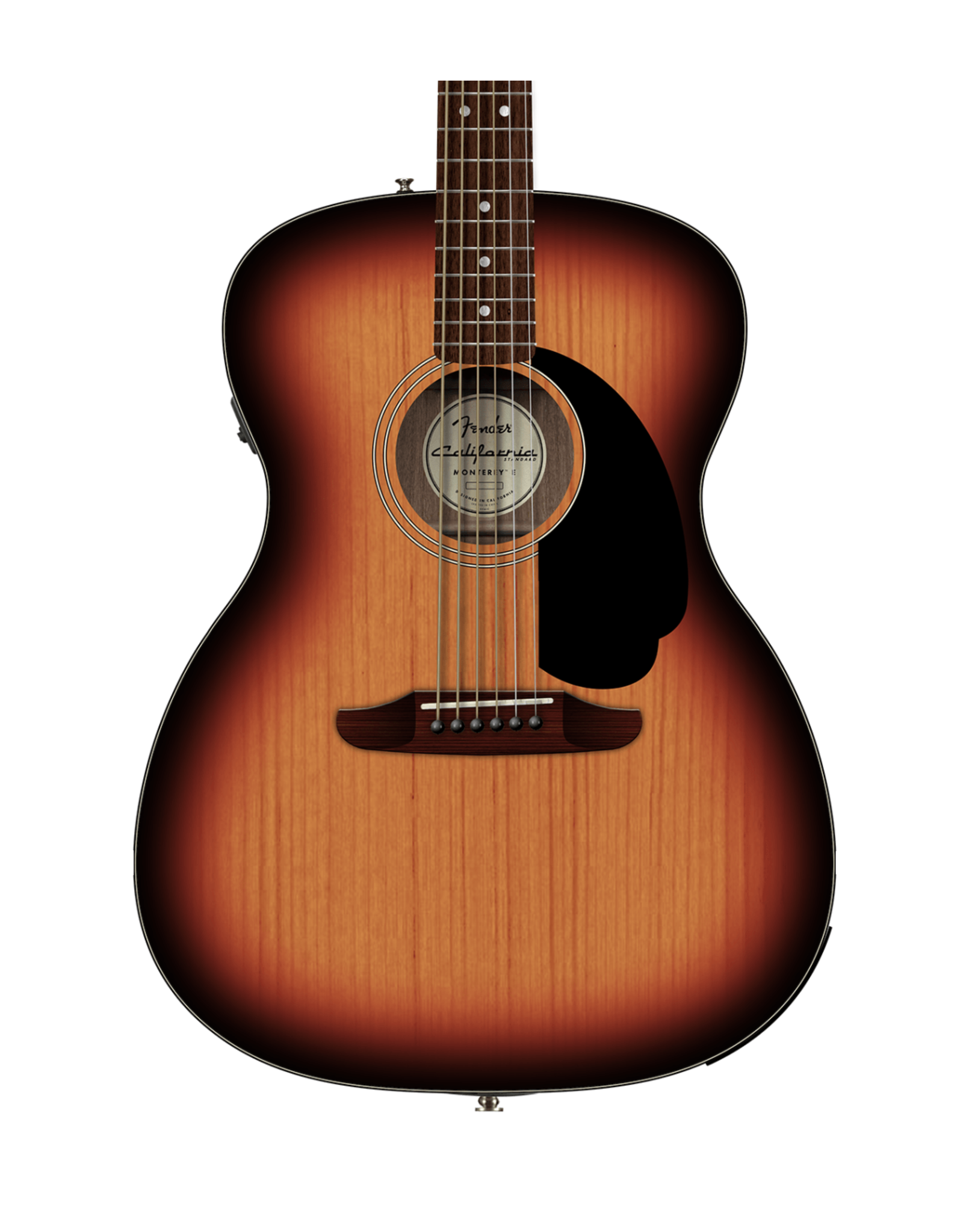 Fender Fender California Standard Redondo, Spruce Top, Black Pickguard, 3-Color Sunburst