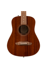 Fender Fender California Standard Redondo Mini with Bag, Sapele Top, Natural Sapele