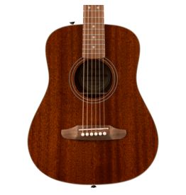 Fender Fender California Standard Redondo Mini with Bag, Sapele Top, Natural Sapele