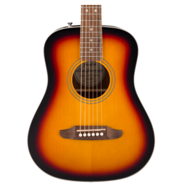 Fender Fender California Standard Redondo Mini with Bag, Spruce Top, 3-Color Sunburst