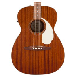 Fender California Standard Monterey E, Sapele Top, Ivory Pickguard, Natural Sapele