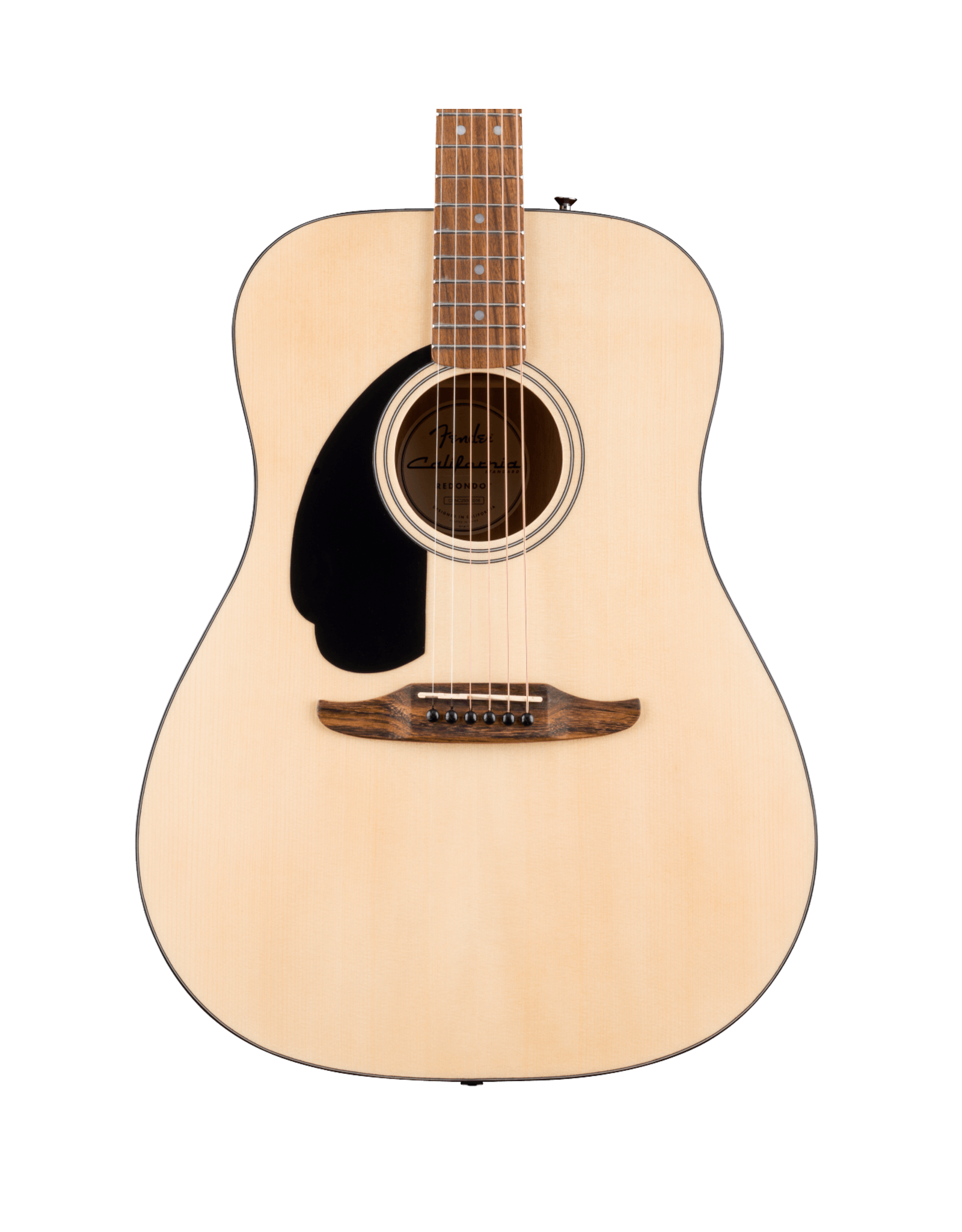 Fender Fender California Standard Redondo Left-Handed, Spruce Top, Black Pickguard, Natural