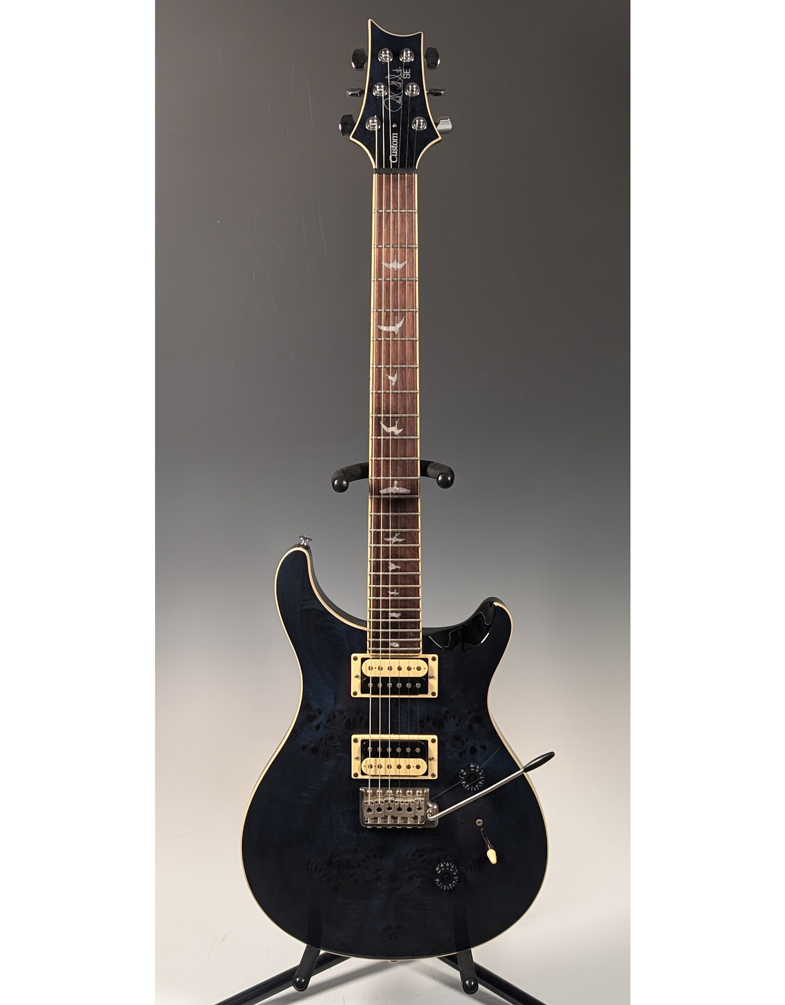 2020 PRS SE Custom 24, Sapphire w/ Original Gig Bag, Used