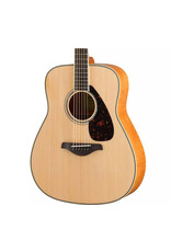 Yamaha Yamaha FG840 Natural Folk Guitar Solid Top, Flame Maple B/S